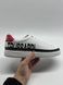 Trussardi Sneaker Synthetic Logo Pattern WhiteRed 287 фото 1