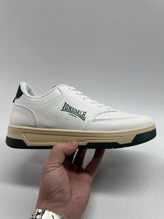 Lonsdale LNS - 044 IJ WhiteEvergreenOff whiteVintage Gum 924 фото