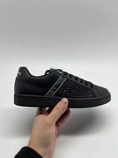 Trussardi Sneaker Synthetic Strass Logo-Monogram Black 283 фото