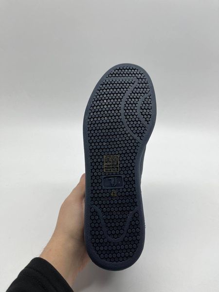 Trussardi Sneaker Synthetic Logo-Monogram Stripe Navy Blue 273 фото