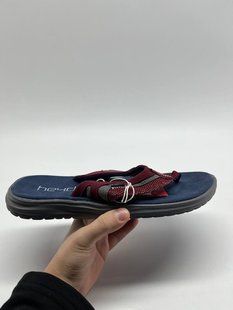 HeyDude Flinn Sox Burgundy Blue 255 фото