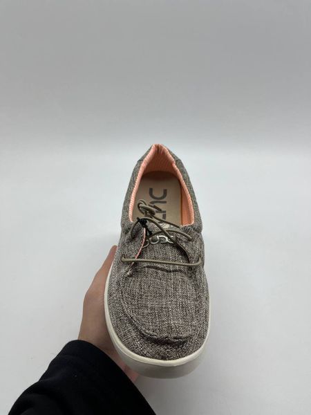 HeyDude Ferrara Linen Olive 221 фото