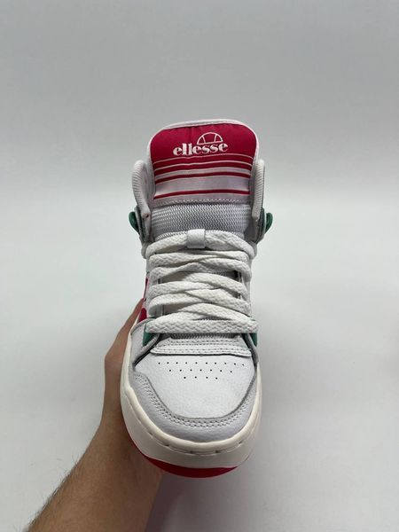 Ellesse Assist Hi Lthr AF WhtPnkTrqs 6-10415 211 фото