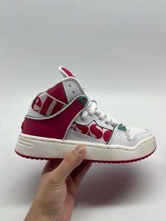 Ellesse Assist Hi Lthr AF WhtPnkTrqs 6-10415 211 фото