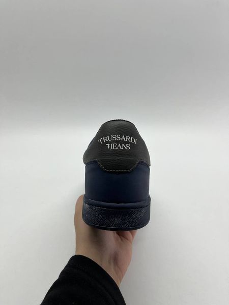 Trussardi Sneaker Synthetic Patch Logo With Stars BlueBlack 276 фото
