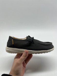 HeyDude Wendy Chambray Off Black 254 фото