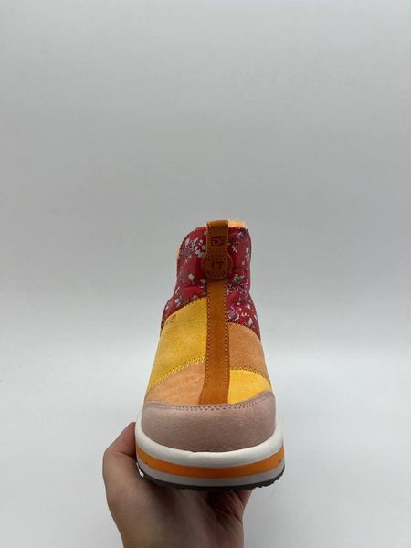 Deckers W ko-z Snpr Mid Yellow Fiery red 117 фото