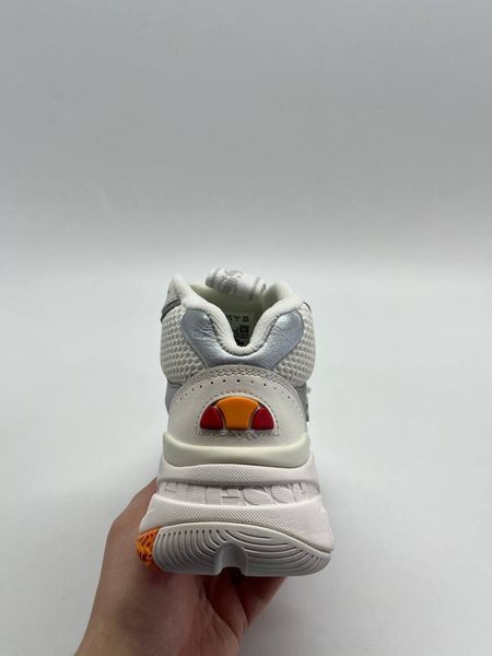 Ellesse Aurano Mid Lthr Af WhtWhtSlv 6-13679 187 фото