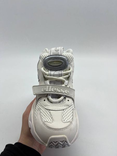 Ellesse Aurano Mid Lthr Af WhtWhtSlv 6-13679 187 фото