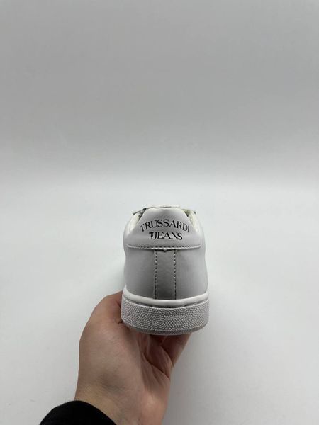 Trussardi Sneaker Synthetic Strass Logo-Monogram White 282 фото