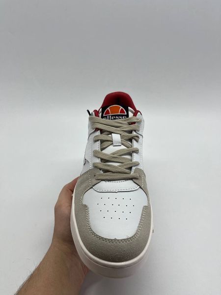 Ellesse Mitchel Pu Suede Frost White Red OSEL31M89406 02 210 фото