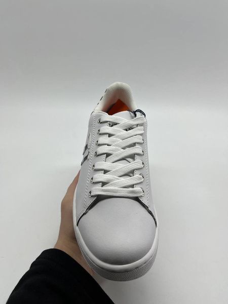 Trussardi Sneaker Leather Animalier Detail White 272 фото