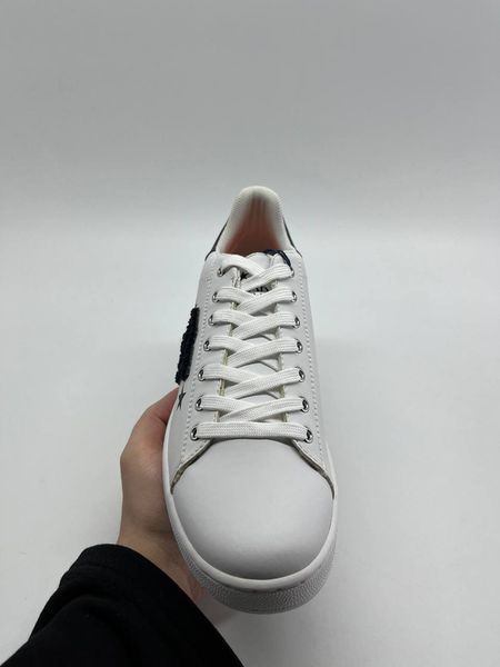 Trussardi Sneaker Synthetic Patch Logo With Stars WhiteBlack 275 фото