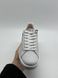 Trussardi Sneaker Leather Suede Print White 278 фото 2