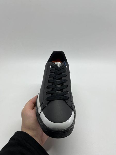 Trussardi Sneaker Synthetic Logo Pattern BlackWhite 288 фото
