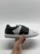 Trussardi Sneaker Leather Lettering WhiteNavy Blue 271 фото 1